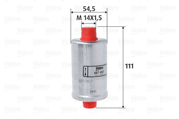 VALEO 587057: Filtru combustibil