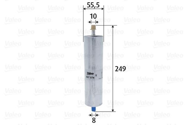 VALEO 587074: Filtru combustibil