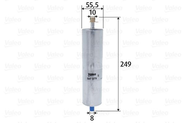 VALEO 587079: Degvielas filtrs