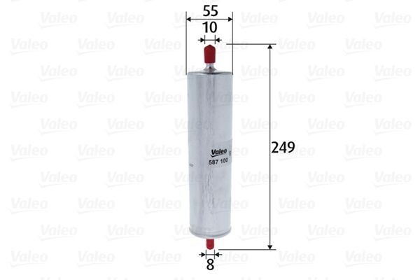 VALEO 587100: Kütusefilter