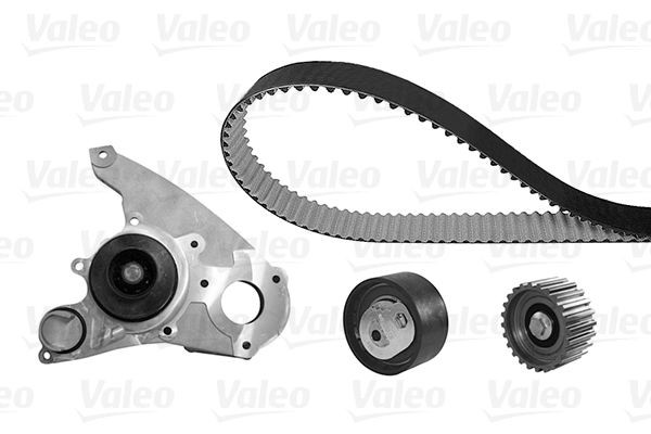 VALEO 614581: Pompă apă + kit distribuție dinti: 178, cu garnituri
