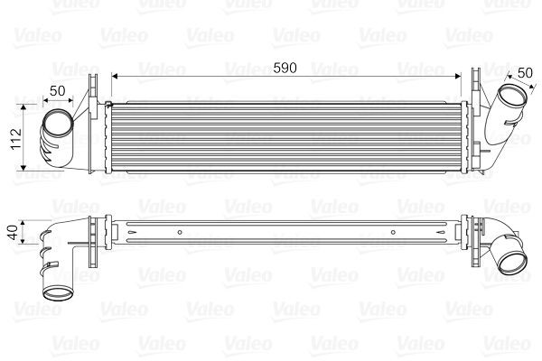 VALEO 818678: Intercooler fara supapa AGR