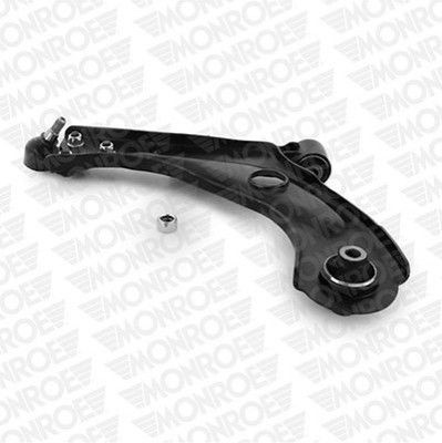 MONROE L28574: Brat, suspensie roata cu articulatie de sarcina/ghidare, cu bucsa de cauciuc
