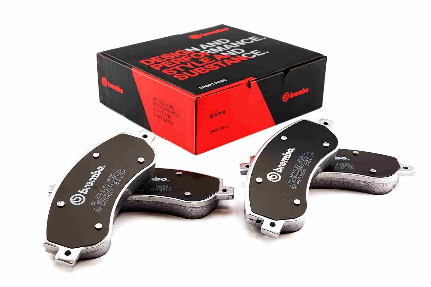 BREMBO 07.B314.92: Raceing-piduriklotsi komplekt UPGRADE, SPORT | HP2000