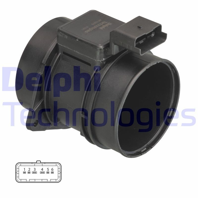 DELPHI AF10379-12B1: Õhumassimõõtja 12V
