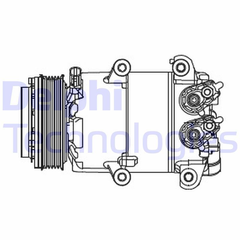 DELPHI CS20466: Kliimakompressor