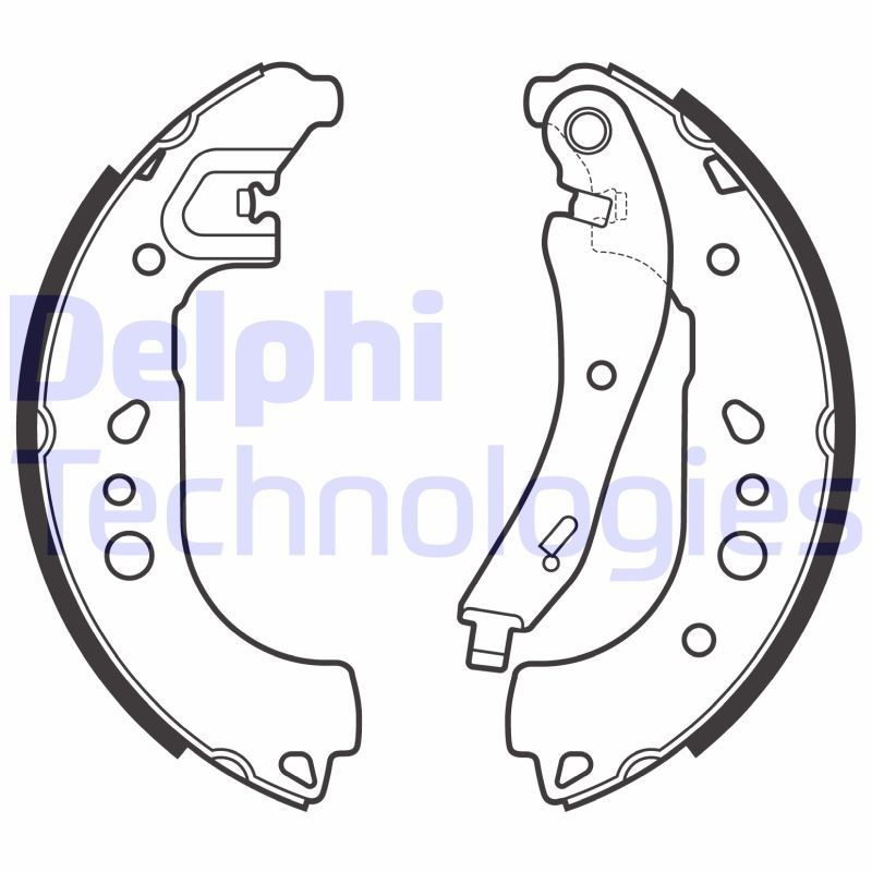 DELPHI LS2149: Piduriklotside komplekt