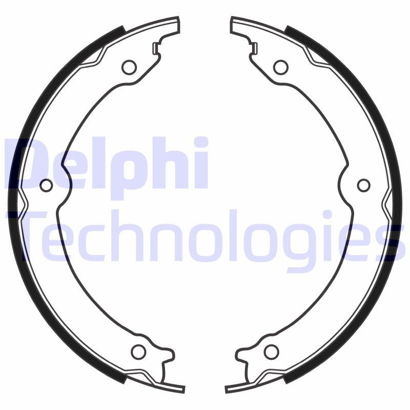 DELPHI LS2152: Piduriklotside komplekt