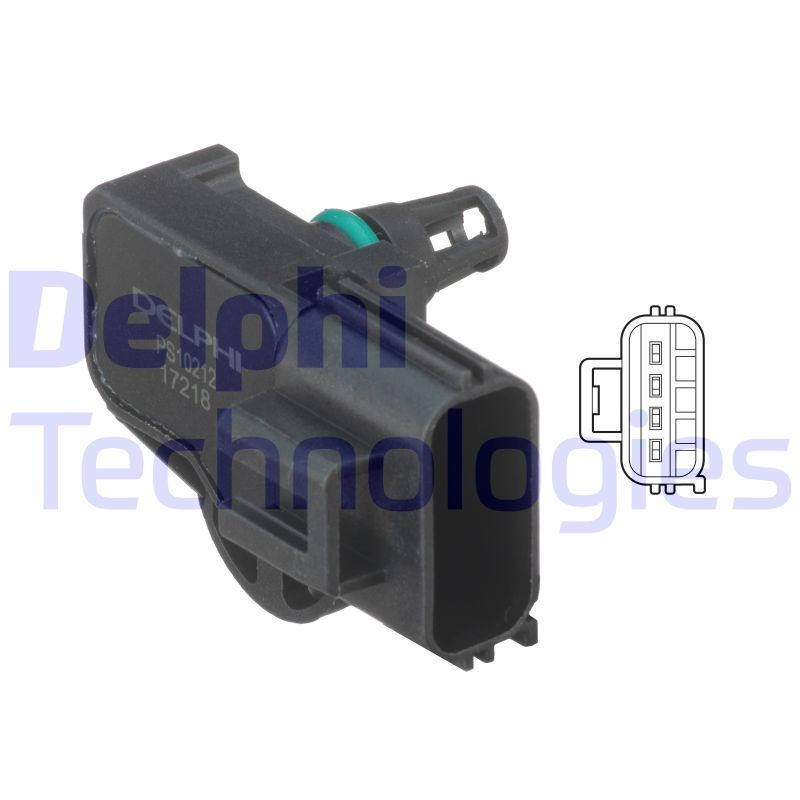 DELPHI PS10212: Αισθητ., πίεση πολλ. εισαγωγής