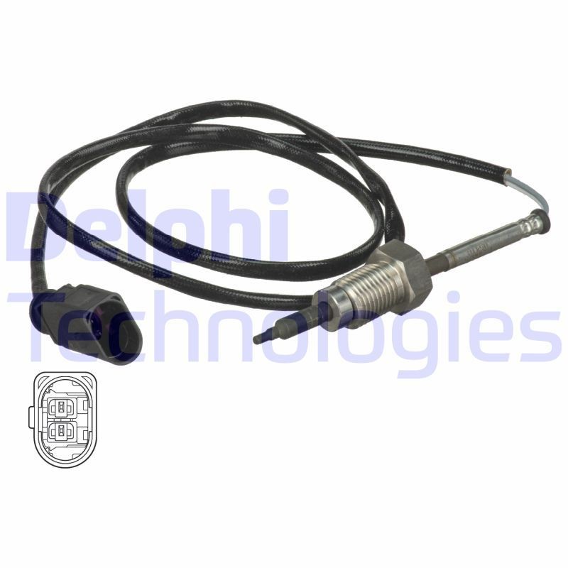 DELPHI TS30075: Sensor, temperatura dos gases de escape