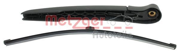 METZGER 2190412: Brat stergator, parbriz spate, cu lama stergator integrata, cu capac