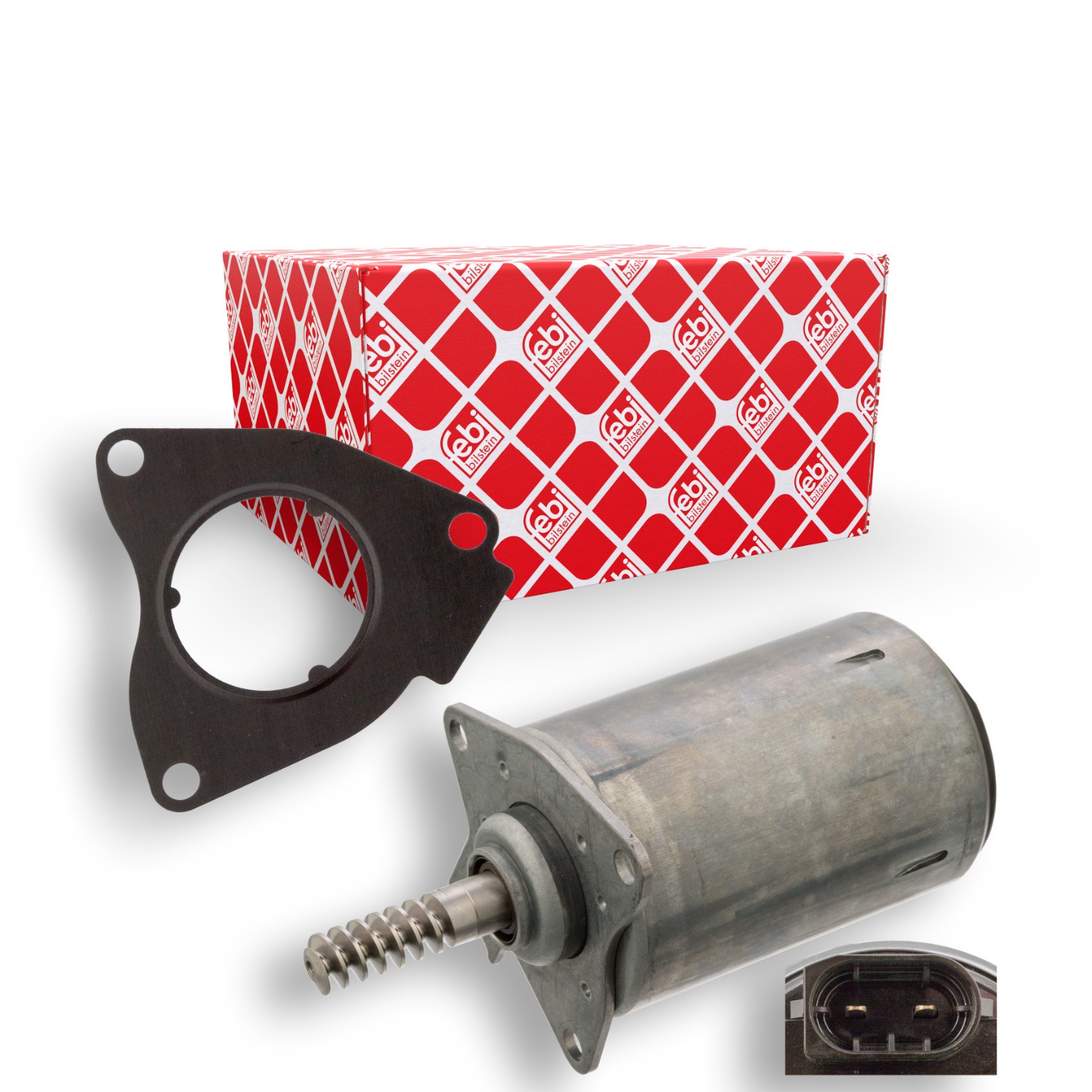 FEBI BILSTEIN 105916: Regolatore, Albero a eccentrici (Alzata valvole variabile) febi Plus con guarnizione, Centralina/Software va imparato/aggiornato