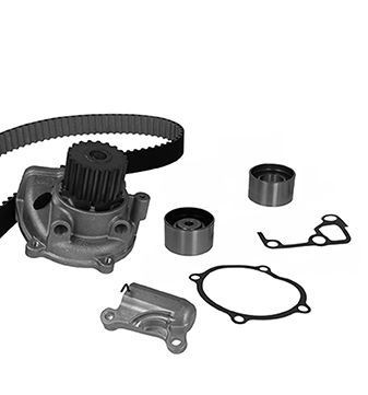METELLI 30-0973-2: Veepump + hammasrihmakomplekt koos pingepehmenduse,pingutusrull