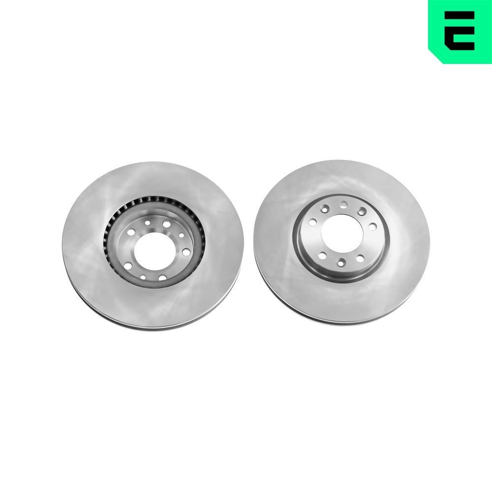OPTIMAL BS-8678HC: Piduriketas Esisild, Ø: 304mm, õhutusega, Ø: 304mm, kaetud, koos kruvidega