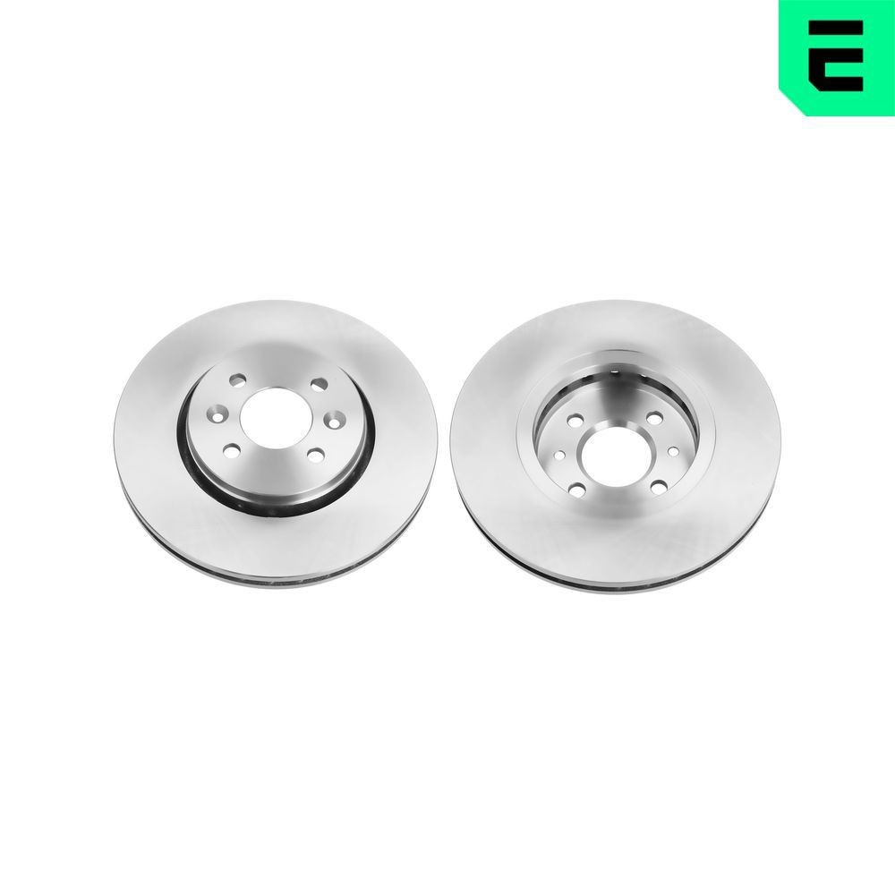 OPTIMAL BS-9068C: Piduriketas Esisild, Ø: 280mm, õhutusega, Ø: 280mm, kaetud, koos kruvidega
