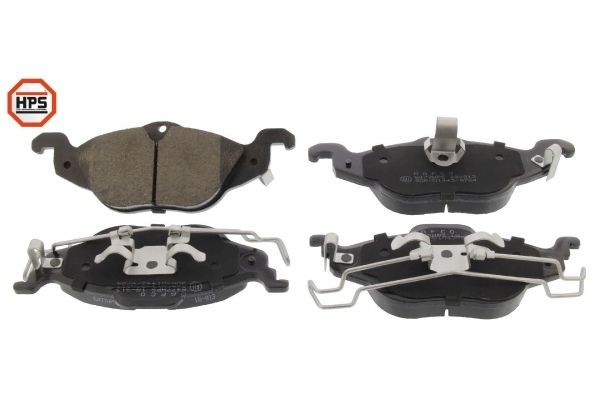 MAPCO 6477HPS: Plaquettes de frein Essieu avant