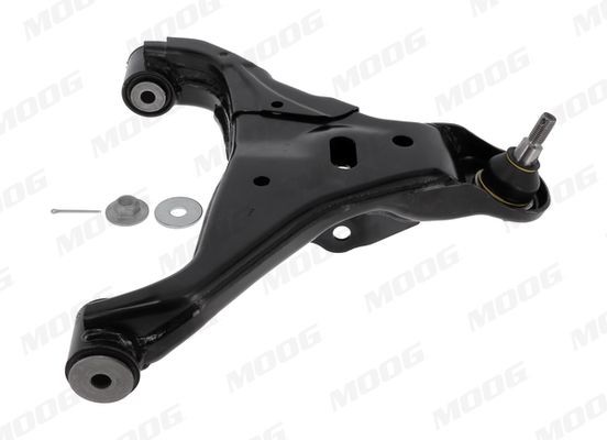 MOOG FD-WP-15576: Vikšro valdymo svirtis plieno lakštas, su atrama/vairo traukle, su atraminiu buferiu
