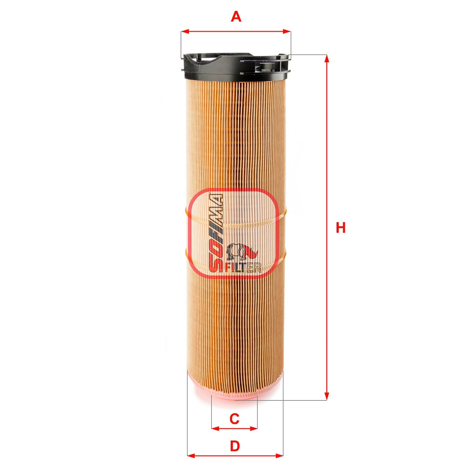 SOFIMA S 7B12 A: Filtru aer