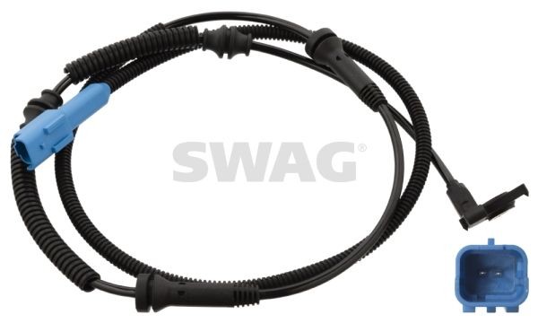 SWAG 64 10 4903: Senzor, turatie roata Axa fata stanga, Axa fata dreapta, 130mm