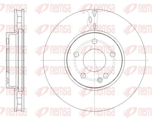 REMSA 61788.10: Piduriketas Esisild, Ø: 300mm, õhutusega, Ø: 300mm