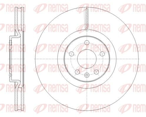 REMSA 61797.10: Piduriketas Esisild, Ø: 345mm, õhutusega, Ø: 345mm