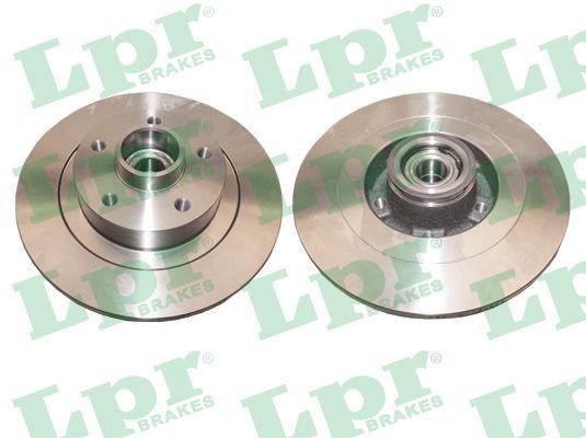 LPR R1080PCA: Piduriketas LPR HUB BRAKE DISC LINE Ø: 290mm, täis, Ø: 290mm, koos lisadega, koos rattalaagri komplektiga, koos ABS-andurirõngaga