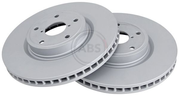 A.B.S. 18600: Jarrulevy Ø: 316mm, Tuuletettu, Ø: 316mm, pinnoitettu