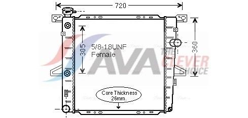 AVA COOLING SYSTEMS DZ4030: Intercooler