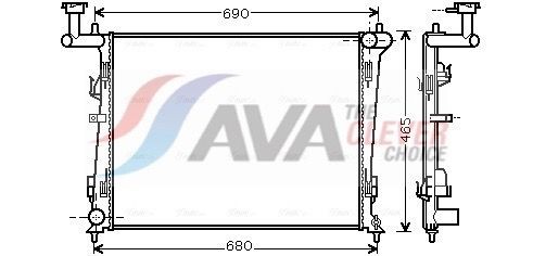 AVA COOLING SYSTEMS HY1473: Supapa expansiune, clima