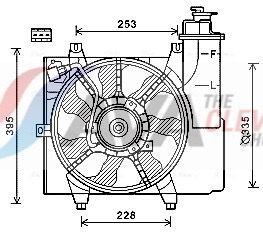 AVA COOLING SYSTEMS HY3471: Radiator ulei, ulei motor