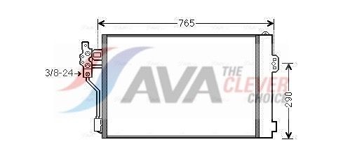 AVA COOLING SYSTEMS ME2197N: Radiator, racire motor