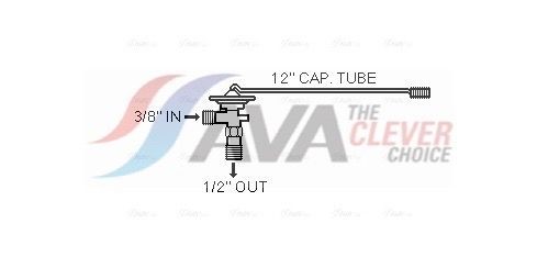 AVA COOLING SYSTEMS MF1033: Supapa expansiune, clima