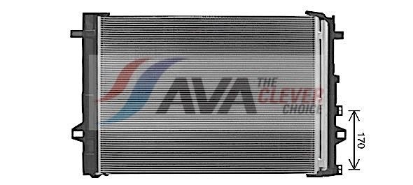 AVA COOLING SYSTEMS MS5716D: Condensator, climatizare ** CLEVER FIT ** cu uscator