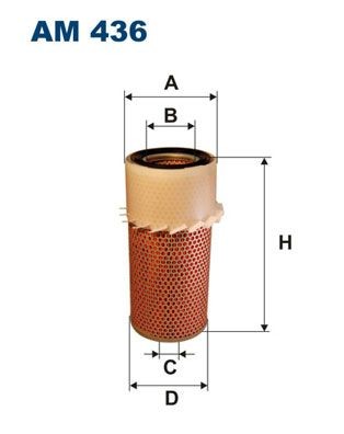 FILTRON AM 436: Gaisa filtrs