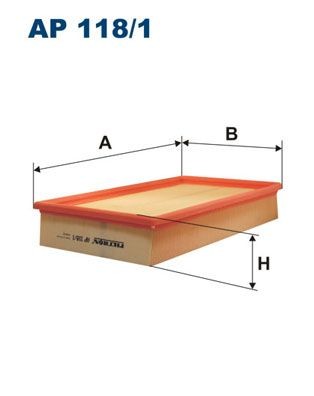 FILTRON AP 118/1: Filtru aer