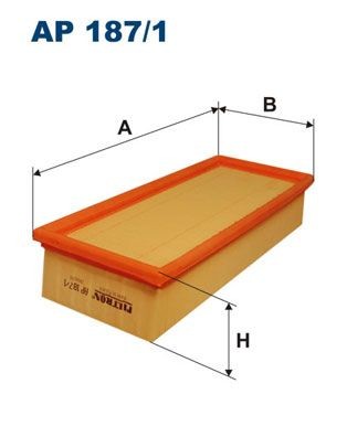 FILTRON AP 187/1: Gaisa filtrs