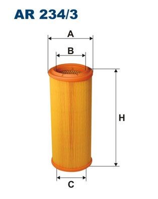 FILTRON AR 234/3: Gaisa filtrs