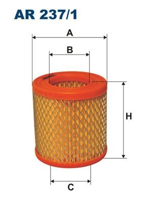 FILTRON AR 237/1: Filtro aria