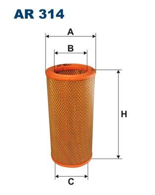 FILTRON AR 314: Gaisa filtrs