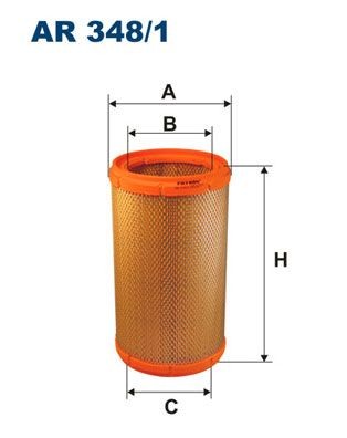 FILTRON AR 348/1: Filtru aer