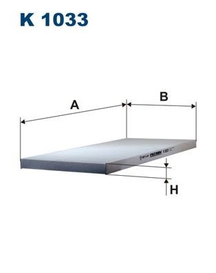 FILTRON K 1033: Salono filtras dalelių filtras
