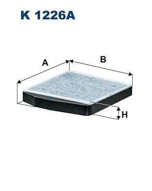FILTRON K 1226A: Filtro abitacolo Filtro al carbone attivo