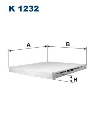FILTRON K 1232: Kupefilter Partikkelfilter