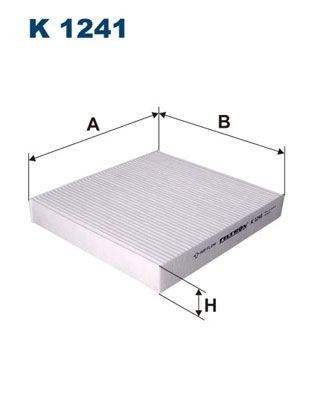 FILTRON K 1241: Filtre d'habitacle Filtre à particules