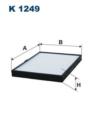 FILTRON K 1249: Filtru, aer habitaclu Filtru de particule