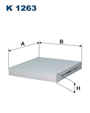 FILTRON K 1263: Filtre d'habitacle Filtre à particules