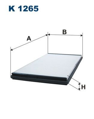 FILTRON K 1265: Filtru, aer habitaclu Filtru de particule