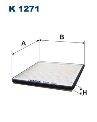 FILTRON K 1271: Filtru, aer habitaclu Filtru de particule
