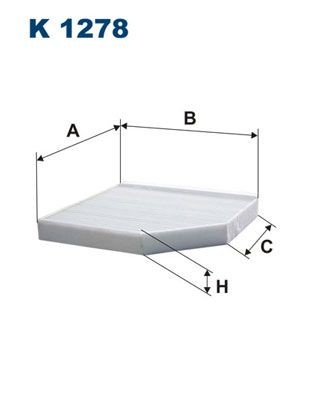 FILTRON K 1278: Filtre d'habitacle Filtre à particules