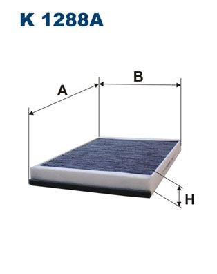 FILTRON K 1288A: Filtru, aer habitaclu Filtru carbon activ